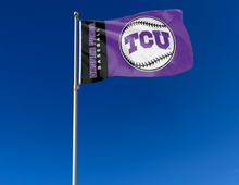 Load image into Gallery viewer, 3x5 TCU Baseball Flag
