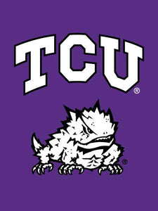 Texas Christian University (TCU) - Horned Frogs House Flag