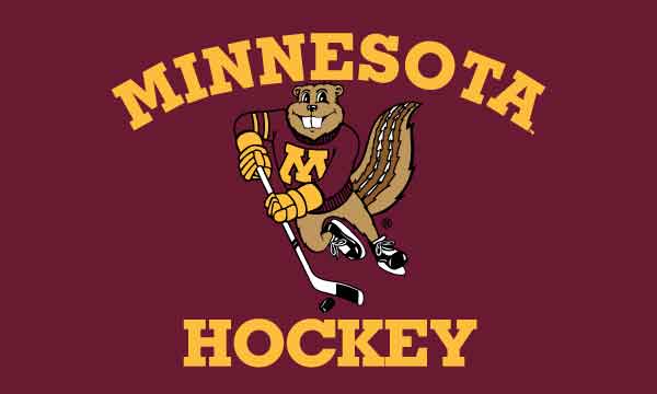 Minnesota - Hockey 3x5 Flag