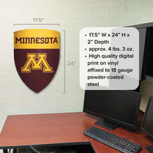 Load image into Gallery viewer, University of Minnesota - Gophers Medieval Shield
