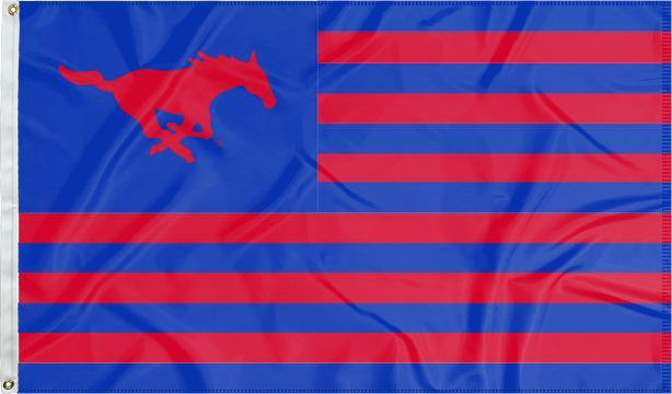 Southern Methodist University (SMU) - Mustangs National 3x5 flag