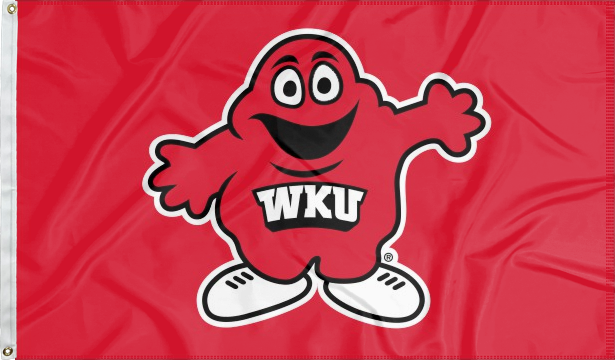 Western Kentucky University - Big Red Mascot 3x5 Flag