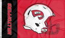 Load image into Gallery viewer, Western Kentucky University - Hilltoppers Football 3x5 Flag

