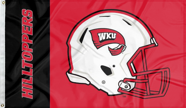 Western Kentucky University - Hilltoppers Football 3x5 Flag