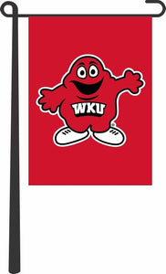 Western Kentucky University - Big Red Mascot Garden Flag