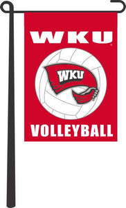 Western Kentucky University - Hilltoppers Volleyball Garden Flag