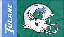 Load image into Gallery viewer, Tulane University - Green Wave Football 3x5 Flag
