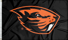 Load image into Gallery viewer, Oregon State Flag with Beaver Head Logo
