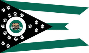 3x5 State of Ohio Flag Style Ohio University Flag  