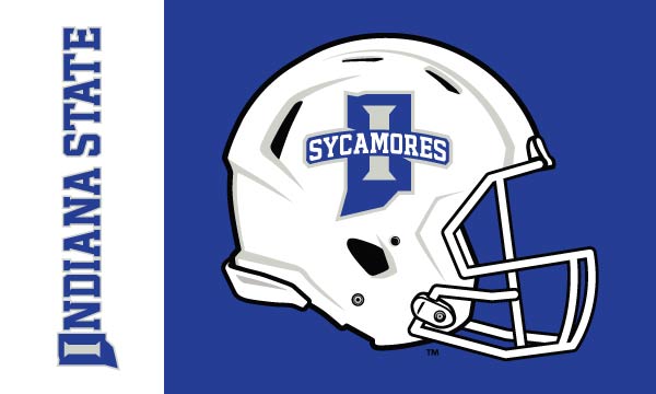 Indiana State - Football 3x5 Flag