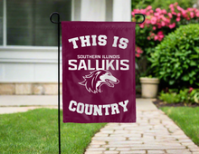 Load image into Gallery viewer, Southern Illinois University - This Is Southern Illinois Salukis Country Garden Flag

