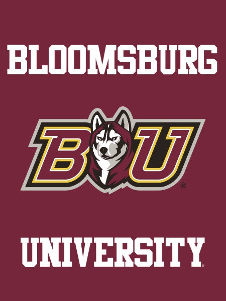 Bloomsburg University - Huskies BU House Flag