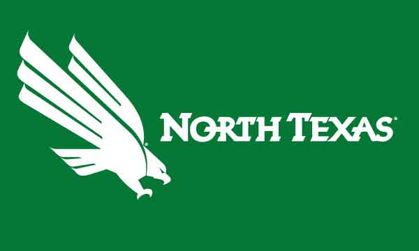 North Texas University - UNT Green 3x5 Flag