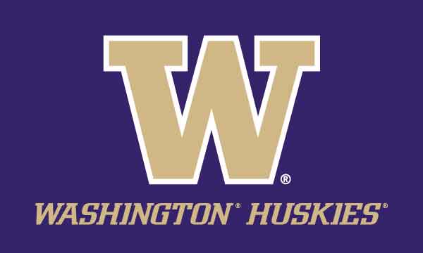 University of Washington - Huskies 3x5 Flag