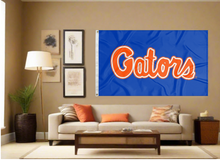 Load image into Gallery viewer, University of Florida - Gators Logo Blue 3x5 Flag
