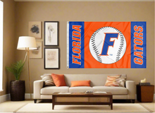 Load image into Gallery viewer, University of Florida - Baseball 3x5 Flag
