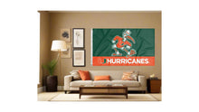 Load image into Gallery viewer, University of Miami Mascot Flag
