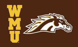 Western Michigan University - WMU Broncos 3x5 Flag