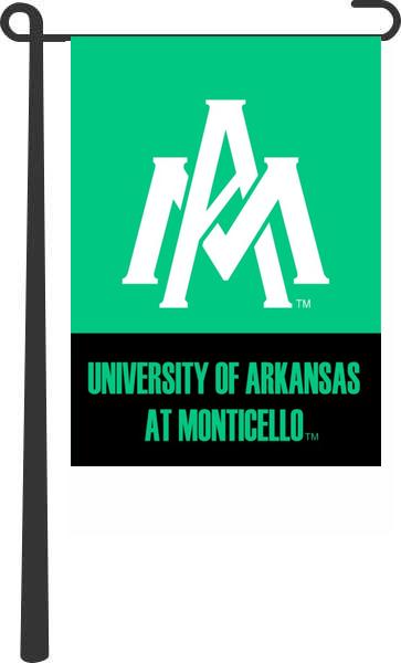University of Arkansas at Monticello - Boll Weevils & Cotton Blossoms Garden Flag