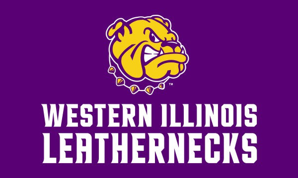 Western Illinois University - Leathernecks 3x5 Flags