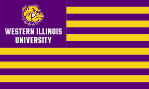 Western Illinois University - Leathernecks National 3x5 Flag