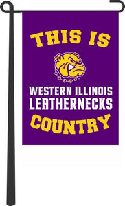 Western Illinois University - This Is Western Illinois University Leathernecks Country Garden Flag