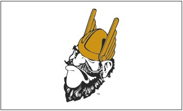 White 3x5 foot University of Idaho Grumpy Joe Vandal Flag