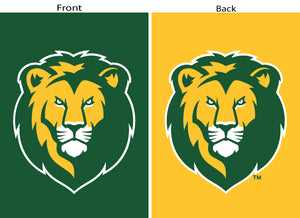 Southeastern Louisiana University - Lions Green and Gold Garden Flag