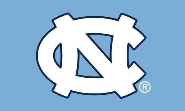 3x5 University of North Carolina Flag