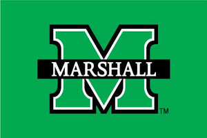 Green 3x5 Marshall University Flag