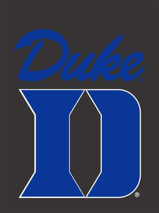 Duke University House Flag with Duke Logo and "D" Logo