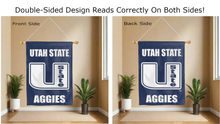 Load image into Gallery viewer, Utah State University House Flag
