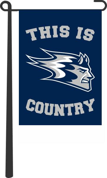 University of Wisconsin-Stout - This Is University of Wisconsin-Stout Blue Devils Country Garden Flag