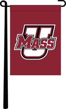 Load image into Gallery viewer, red UMASS Garden flag

