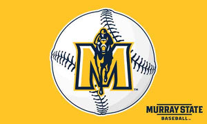 gold Murray State Baseball Flag