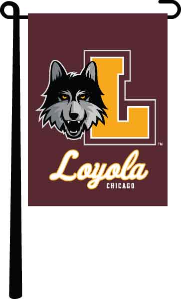 Loyola University Chicago - Ramblers Garden Flag