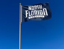 Load image into Gallery viewer, University of North Florida - Ospreys Blue 3x5 Flag
