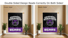 Load image into Gallery viewer, University of Central Arkansas Double Sided House Flag
