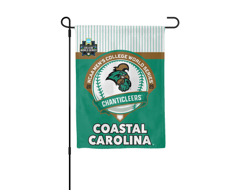 Coastal Carolina College World Series 2025 Baseball Garden Flag