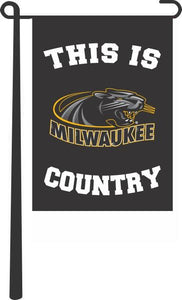 University of Wisconsin-Milwaukee - This Is UWM Panthers Country Garden Flag