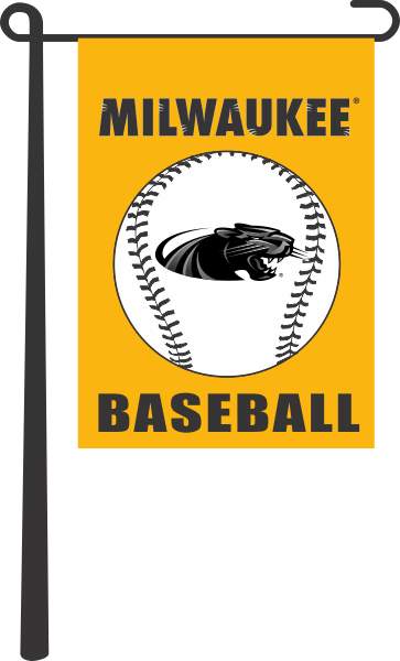 University of Wisconsin-Milwaukee - Panthers Baseball Garden Flag