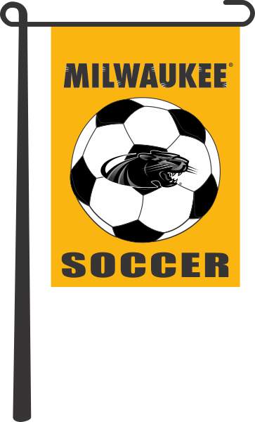 University of Wisconsin-Milwaukee - Panthers Soccer Garden Flag