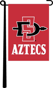 San Diego State - Aztecs Red Garden Flag