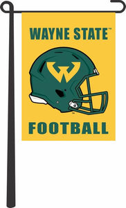 Wayne State University - Warriors Football Garden Flag