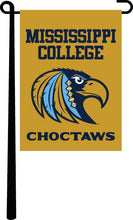 Load image into Gallery viewer, Mississippi College - Choctaws Garden Flag
