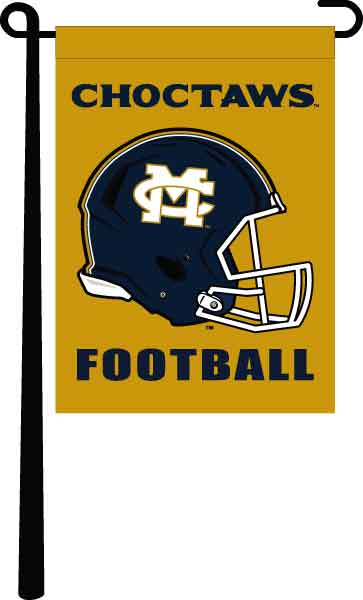 Mississippi College Choctaws Football Garden Flag