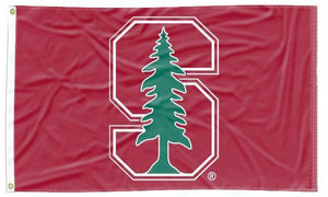Red Stanford University Stanford Logo 3x5 Flag