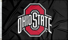 Load image into Gallery viewer, Ohio State University Black 3x5 Flag
