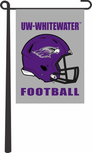 University of Wisconsin-Whitewater - Warhawks Football Garden Flag