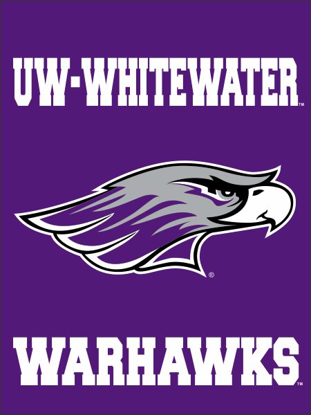 Uw Whitewater Warhawk Logo New Agenda Hooded Sweatshirt UW Whitewater